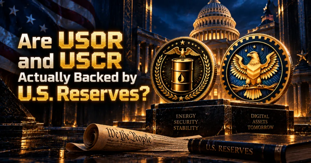 Are USOR and USCR Actually Backed by U.S. Reserves?