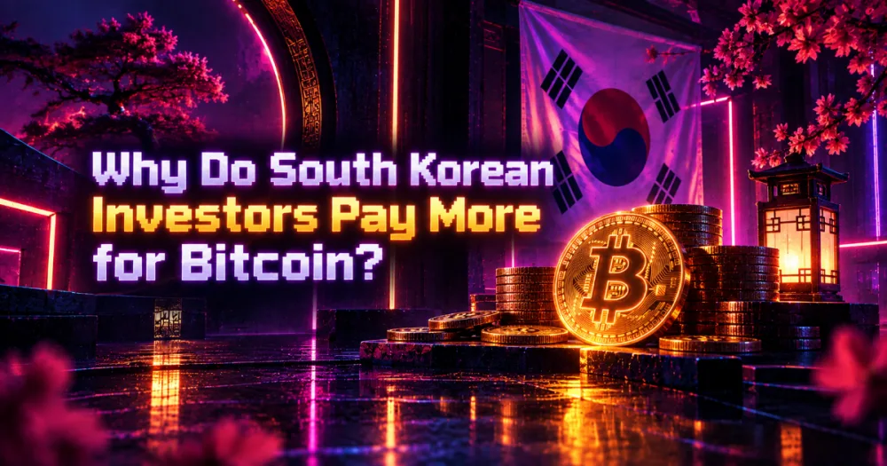 Why Do South Korean Investors Pay More for Bitcoin?