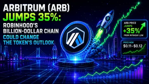 Arbitrum (ARB) Jumps 35%: Robinhood’s Billion-Dollar Chain Could Change the Token’s Outlook