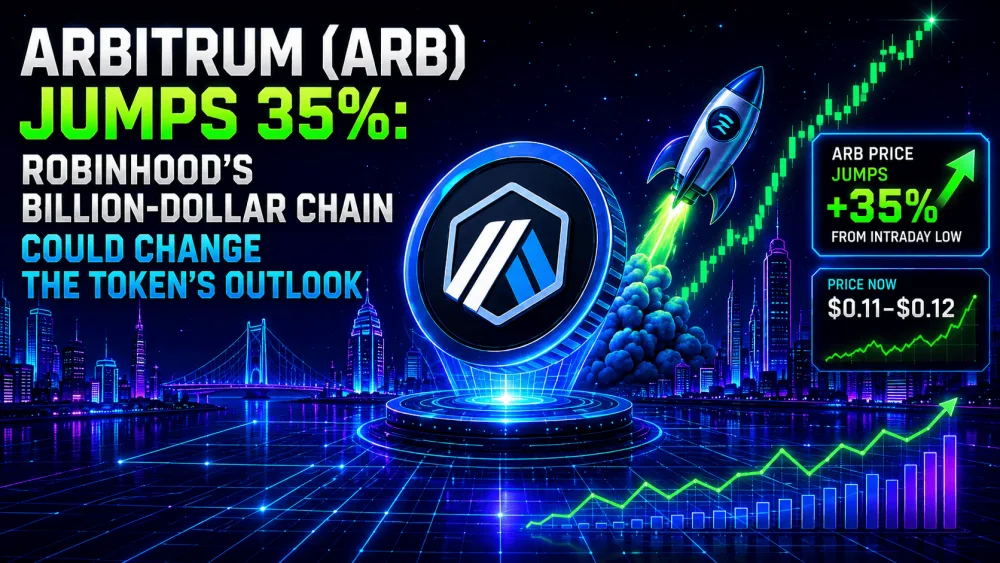 Arbitrum (ARB) Jumps 35%: Robinhood’s Billion-Dollar Chain Could Change the Token’s Outlook