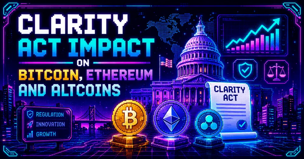 CLARITY Act Impact on Bitcoin, Ethereum and Altcoins