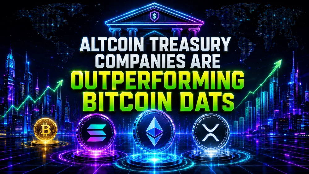 Altcoin Treasury Companies Are Outperforming Bitcoin DATs
