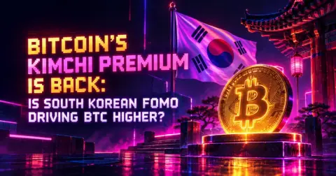 Bitcoin’s Kimchi Premium Is Back: Is South Korean FOMO Driving BTC Higher?