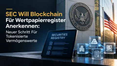 SEC Will Blockchain Für Wertpapierregister Anerkennen: Neuer Schritt Für Tokenisierte Vermögenswerte