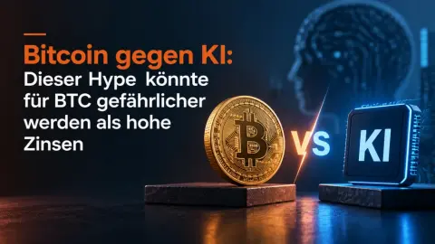 Bitcoin gegen KI: Dieser Hype könnte für BTC gefährlicher werden als hohe Zinsen