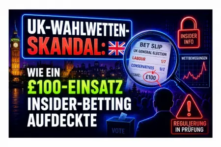 UK-Wahlwetten-Skandal: Wie ein £100-Einsatz Insider-Betting aufdeckte – und was jetzt auf Buchmacher zukommt