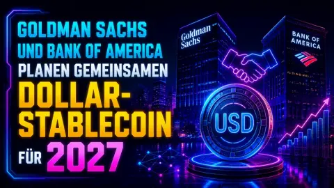 Goldman Sachs Und Bank of America Planen Gemeinsamen Dollar-Stablecoin Für 2027