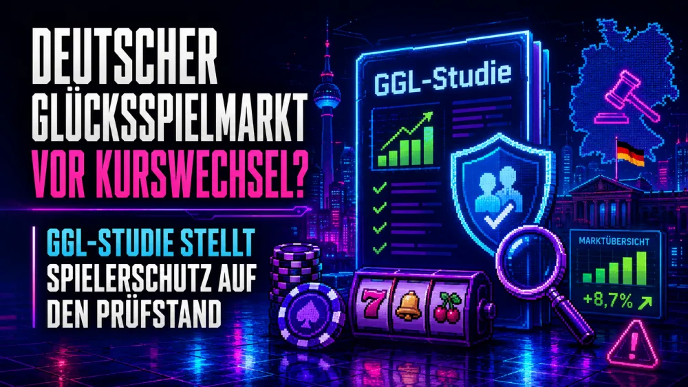 Deutscher Glücksspielmarkt vor Kurswechsel? GGL-Studie stellt Spielerschutz auf den Prüfstand