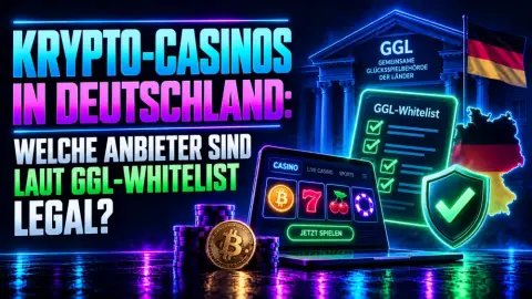 Krypto-Casinos in Deutschland: Welche Anbieter sind laut GGL-Whitelist legal?