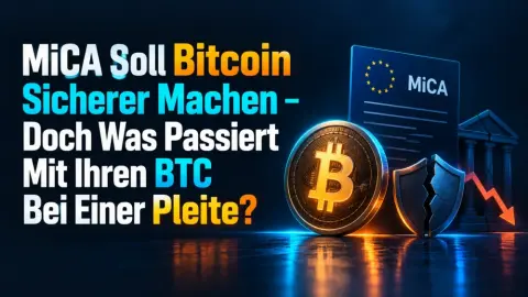 MiCA soll Bitcoin sicherer machen – doch was passiert mit Ihren BTC bei einer Pleite?
