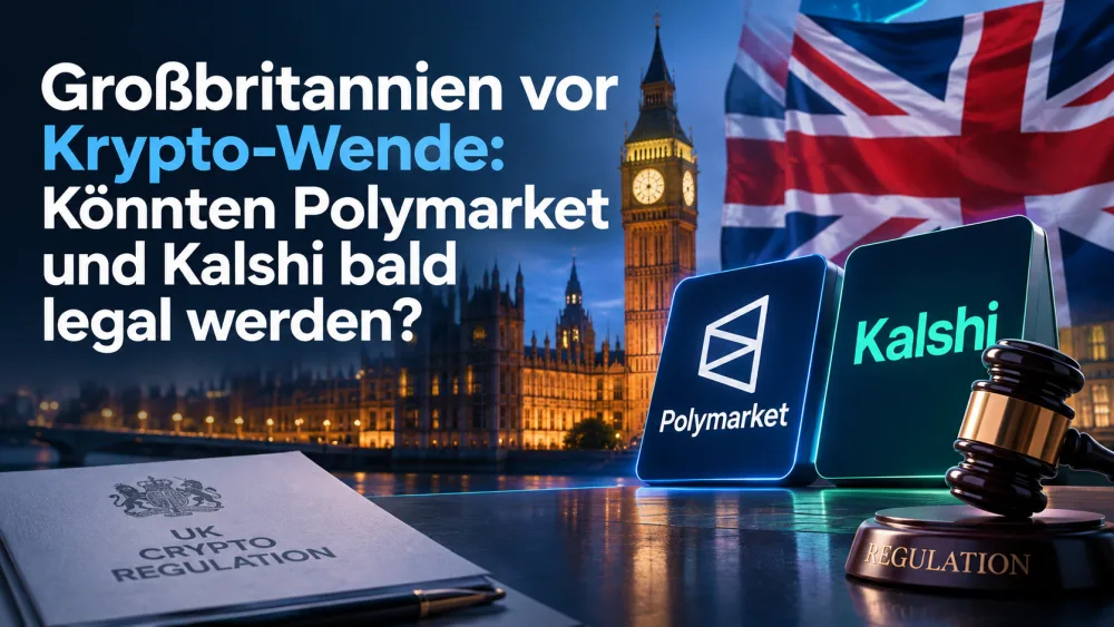 Großbritannien vor Krypto-Wende: Könnten Polymarket und Kalshi bald legal werden?