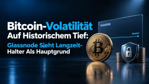 Bitcoin-Volatilität Auf Historischem Tief: Glassnode Sieht Langzeit-Halter Als Hauptgrund