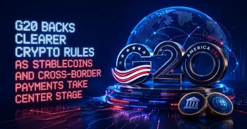 G20 Backs Clearer Crypto Rules as Stablecoins and Cross-Border Payments Take Center Stage