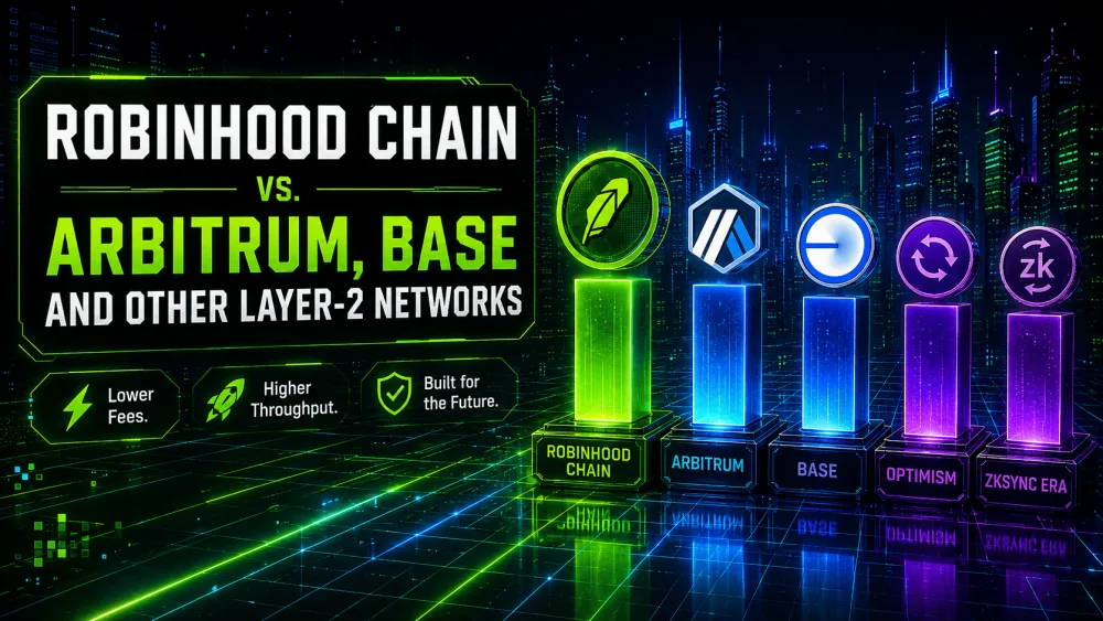 Robinhood Chain vs. Arbitrum, Base and Other Layer-2 Networks