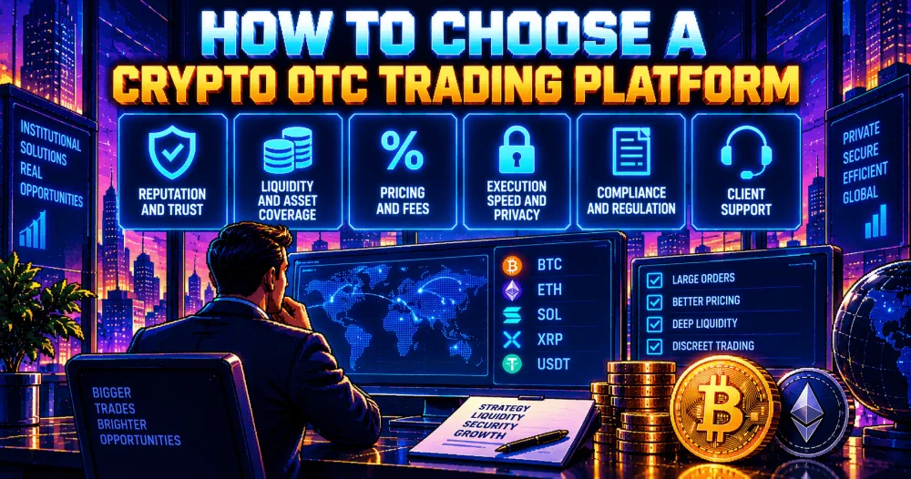 How to Choose a Crypto OTC Trading Platform