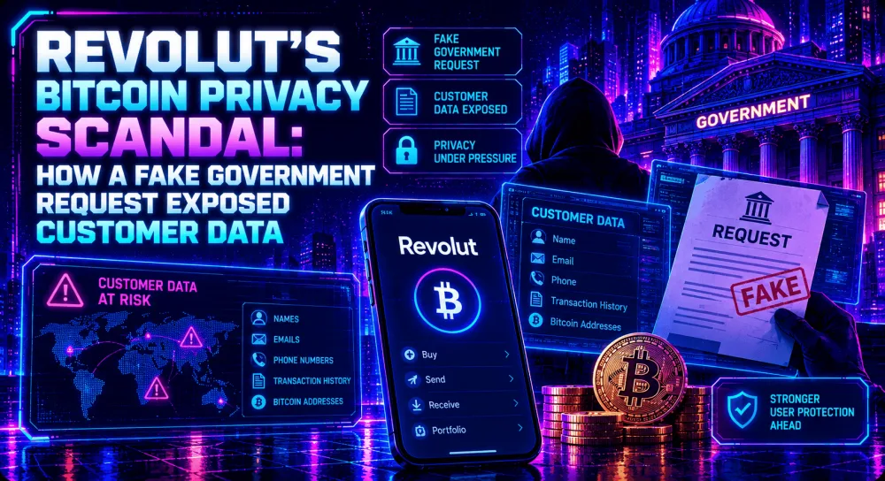 Revolut’s Bitcoin Privacy Scandal: How a Fake Government Request Exposed Customer Data - Bitcoin Foundation