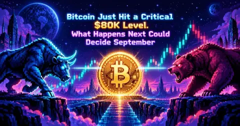 Bitcoin Just Hit a Critical $80K Level. What Happens Next Could Decide September