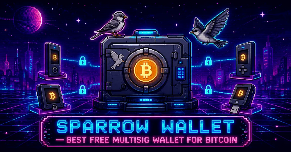4. Sparrow Wallet — Best Free Multisig Wallet for Bitcoin