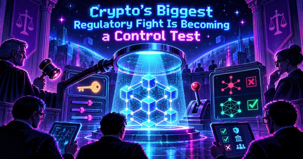 Crypto’s Biggest Regulatory Fight Is Becoming a Control Test
