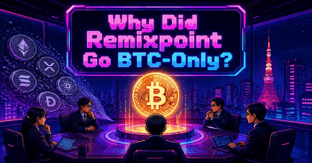 Why Did Remixpoint Go BTC-Only?