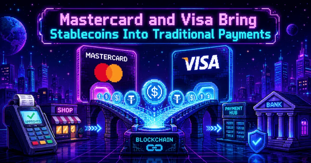 Mastercard and Visa Bring Stablecoins Into Traditional Payments